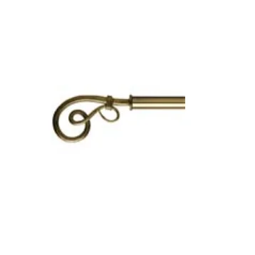 hot sell Corner Celling Curtain Track Rail telescopic Curtain rods set cafe rod