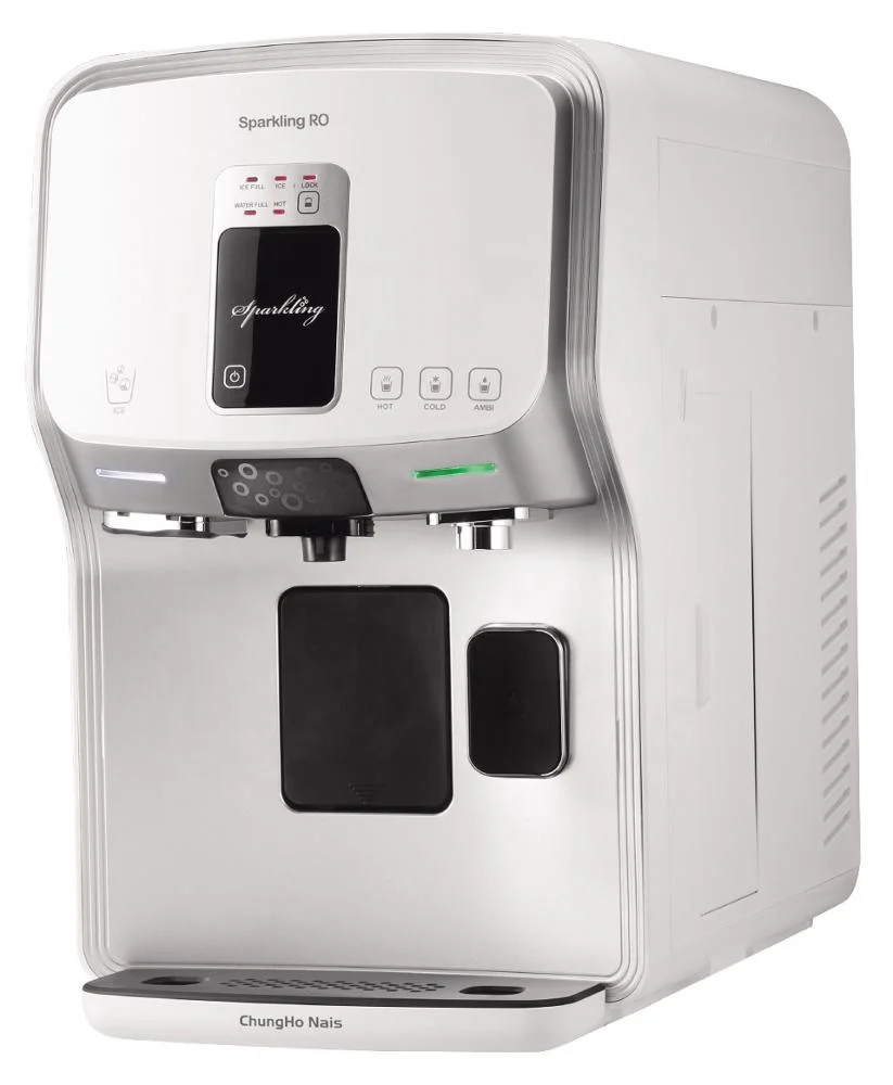 SPARKLING RO Reverse Osmosis + UV, Ice Countertop Water Dispenser, Purifier, Cooler with Carbonated, Hot, Cold and Ambient Water