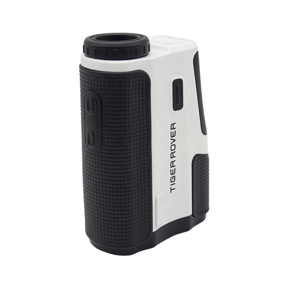 Flag lock Vibration Black White Custom Golf Rangefinder Measure PC With AAA Battery
