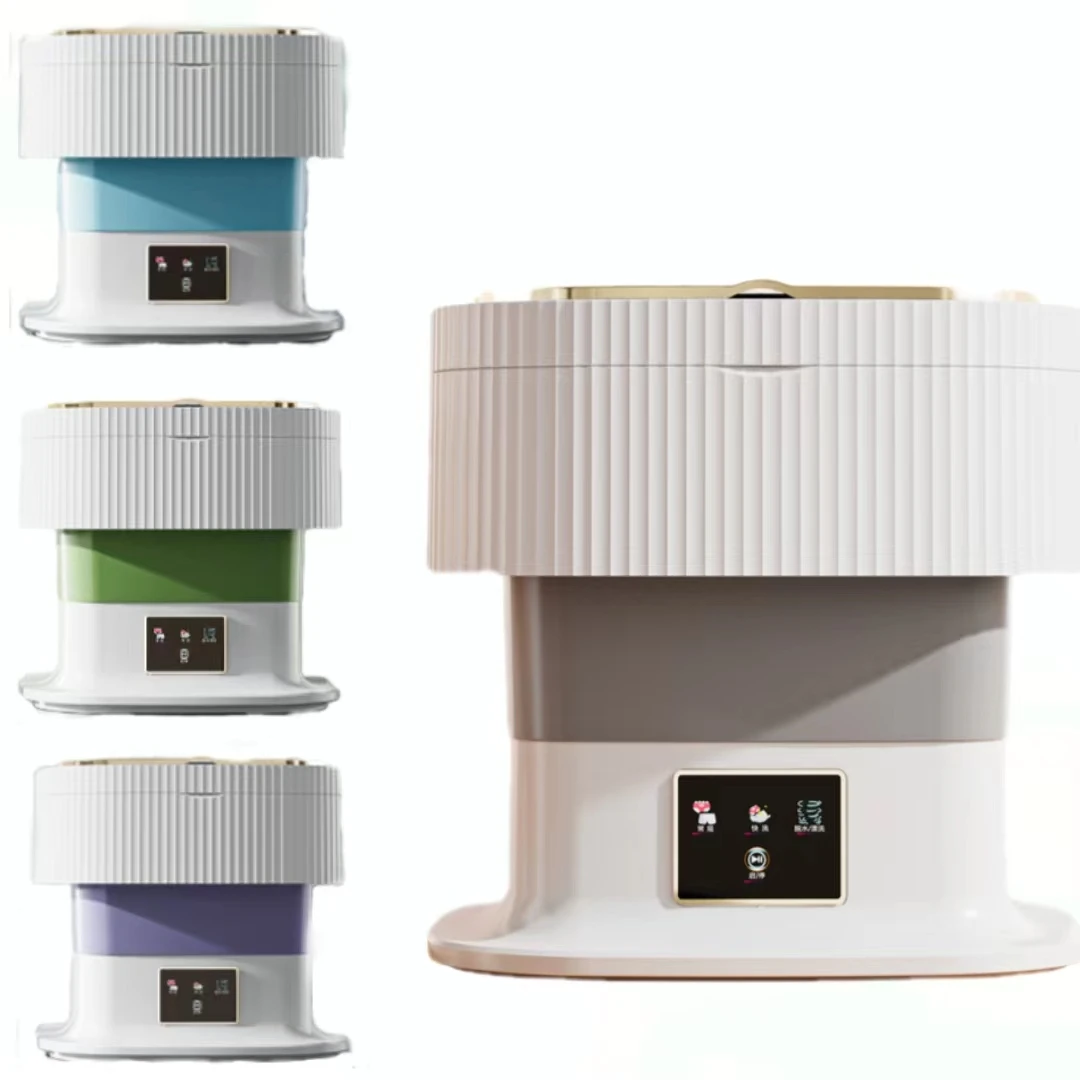 High quality Portable washing machine 12l underwear baby mini foldable washing machine with dryer