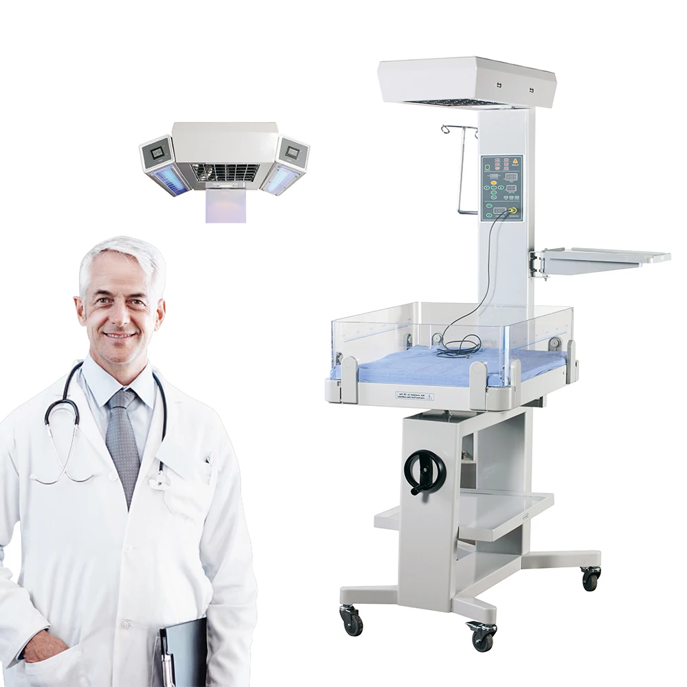 Medical Infant Radiant Warmer With Phototherapy Unit Baby Infant Incubator