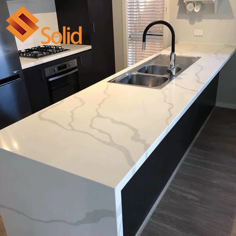Hot sale counter top low price artificial stone kitchen desk  marble bench top and counter top