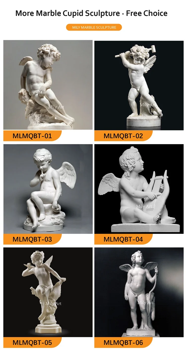  Marble Cupid Statue
