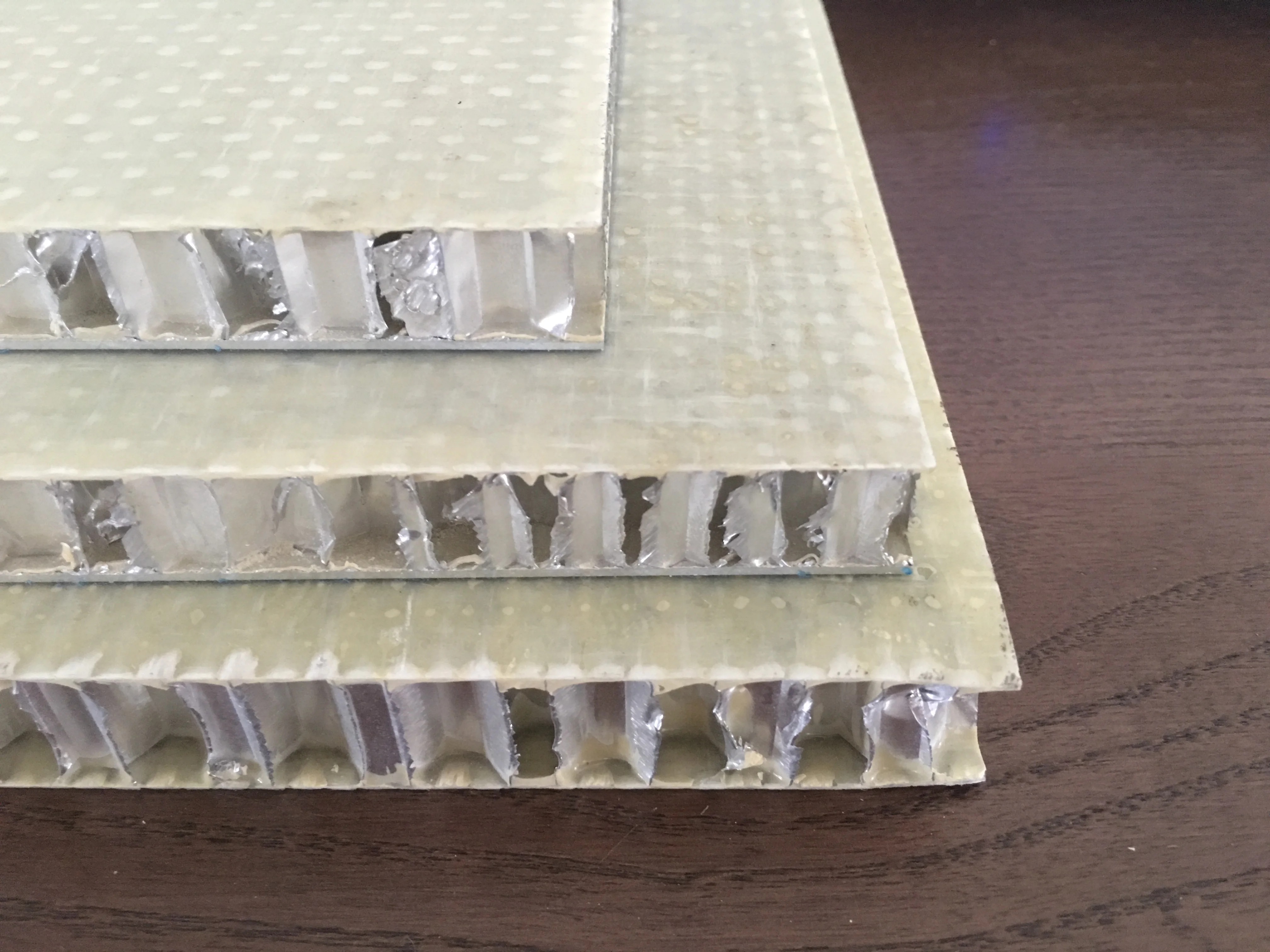 Fiberglass Aluminium Honeycomb Panel For stone composite for Exterior Cladding