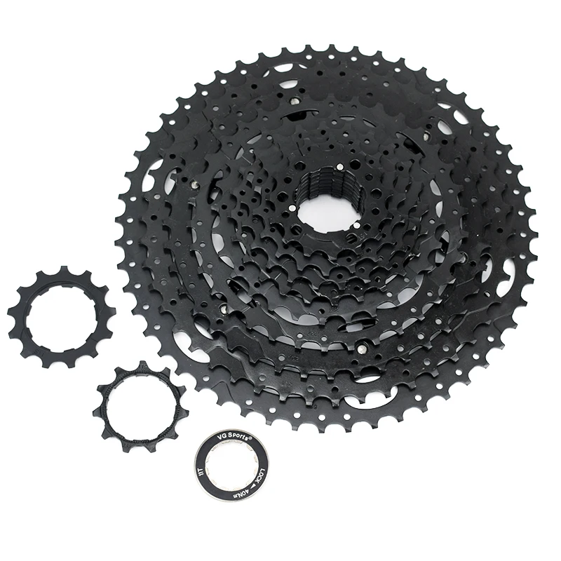 VG спортивный горный велосипед MTB кассета 12 Скоростей Velocidade S 52T велосипедные запчасти черная свободное колесо