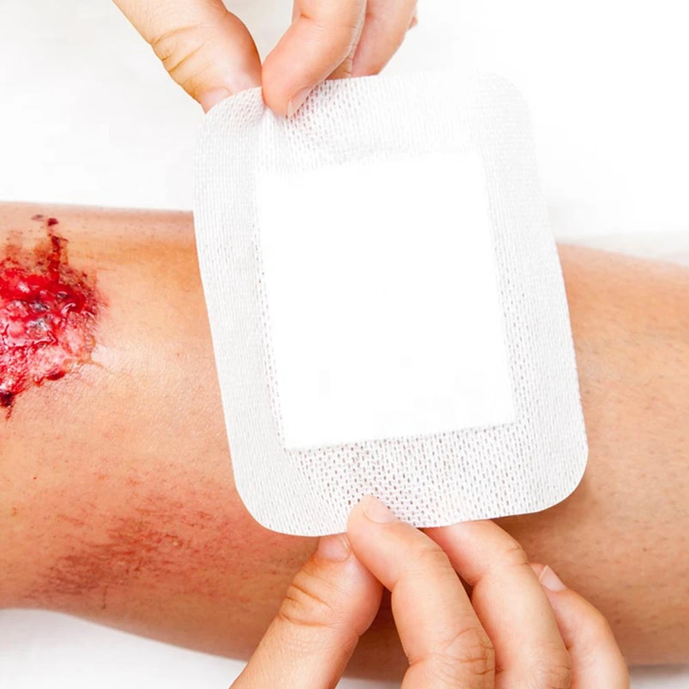 9*15cm Adhesive Wound Dressing Plasters Sterile Medical Consumables Surgical Adhesive Non Woven Island Dressing