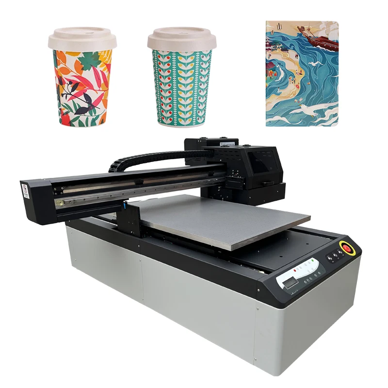 A1 Size Digital Inkjet Printer 6090 UV Flatbed Printer for Advertising printing
