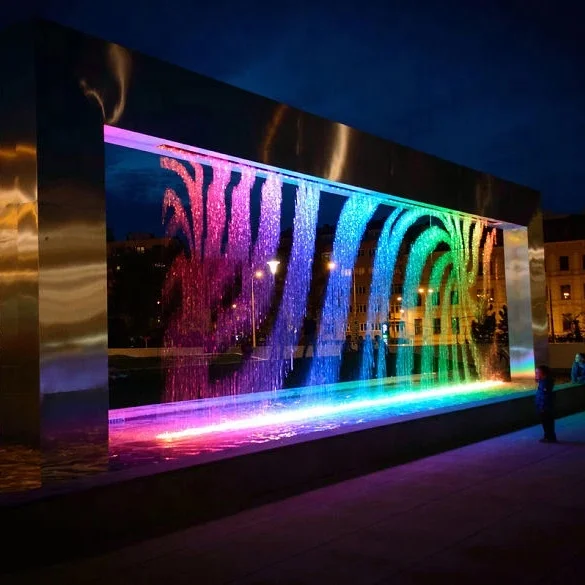 Public Park Or Garden Water Fountain Artificial Waterfalls Fountain