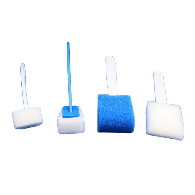 Factory Wholesale Disposable Medical Sterile Sponge Cleaning Oral Care Swab