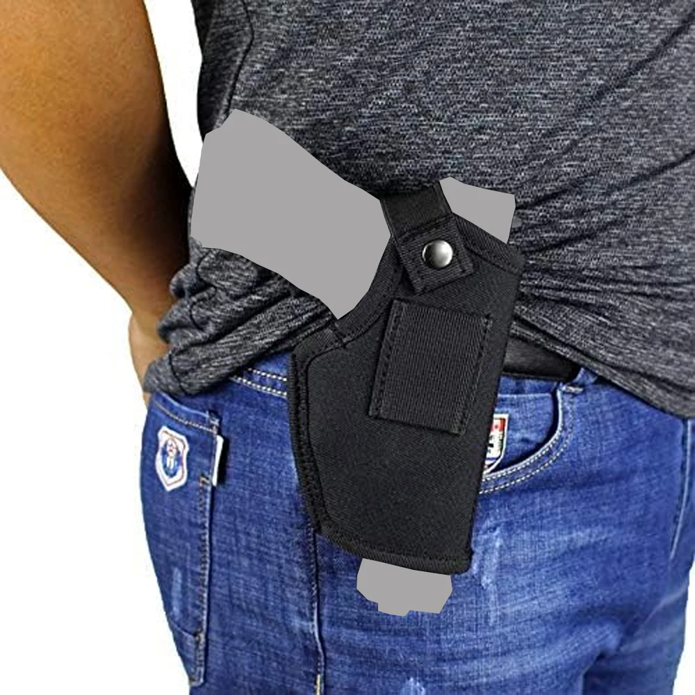 Tactical Concealed Holster Universal Belt Clip Concealed Carry Left and Right Nylon Holster Unisex