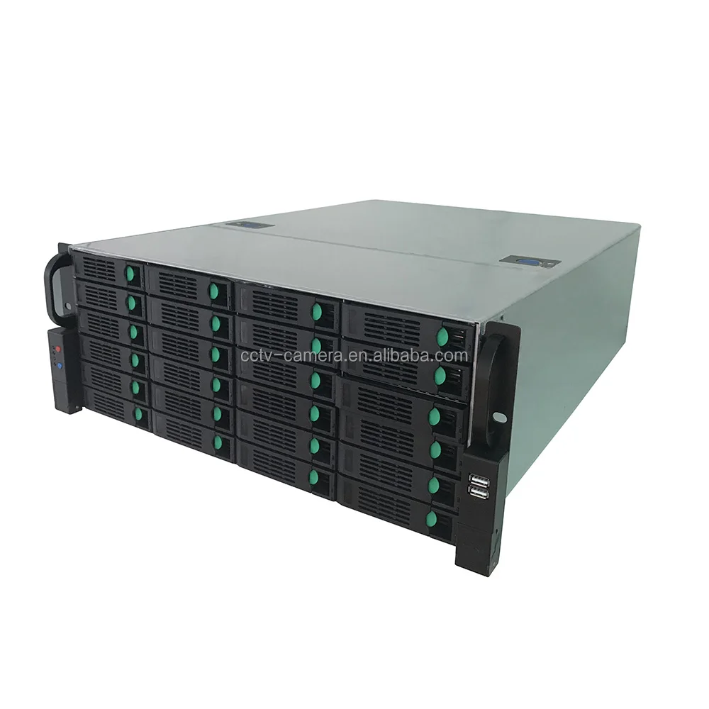 Professional Rack Mounting 16CH Alarm RAID 0 1 5 6 10 H.265+ 24 SATA HDD Slot 128 Channel IVR Super IP AI 12MP 8MP 4K 128 CH NVR