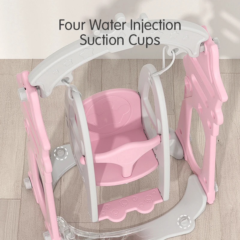 Feelbaby Wholesale Toddler High Quality Indoor Baby Plastic Sliding Toys Kids Slides For Children Playground And Swing Play Set