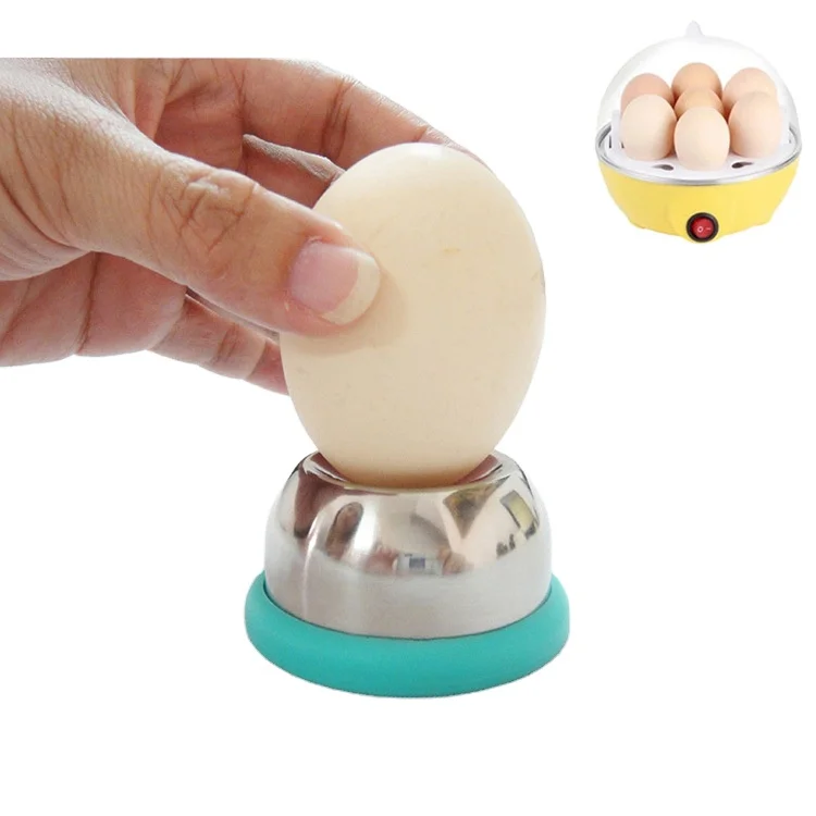 Stainless Steel Boiled Eggs Prickers Separator Bakery Egg Puncher Home Kitchen Egg Cracker Separator Piercing Tool