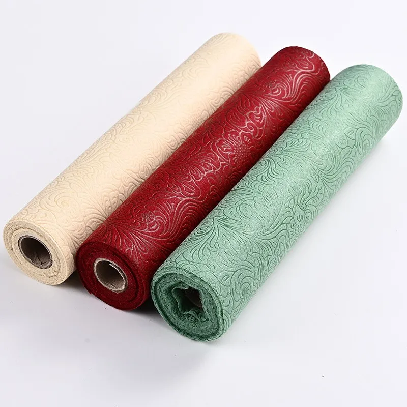 Flower non-woven fabric is lined with non-woven PP anti-stick polypropylene home textile non-woven raw