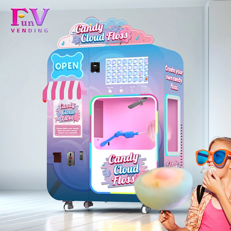 Candy Cotton Candy Maker That Kids Love Very Much Make Cotton Candy Vending Machines