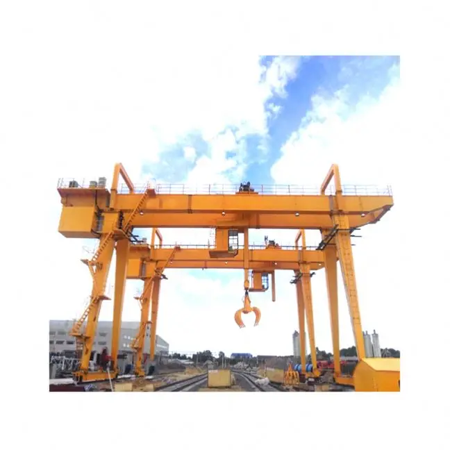  Горячая Распродажа 50Ton Двойной Козловой Кран с захватным
