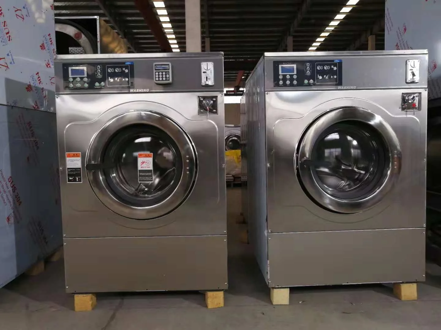 15kg Coin operated washing machine