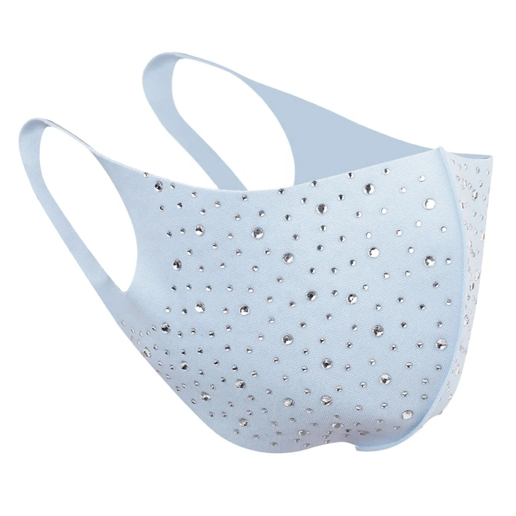 Flash diamond rhinestone  breathable star mask, diamond mask for fashionista nightclub Halloween party