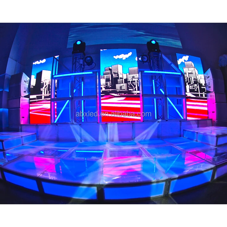 Abxled High Color Performance Indoor Led Panel Wall Ground Stand Support Truss LED Display Screen