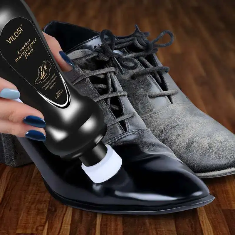2023 New upgrade 100ml Hot Selling OEM Color Renovation Shine Leather Cleaners Shoe Polish Liquid