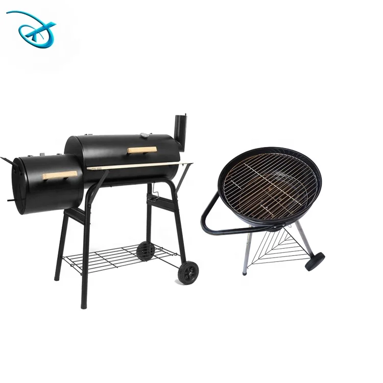 
outdoor camping grill bbq smoker charcoal party oven 