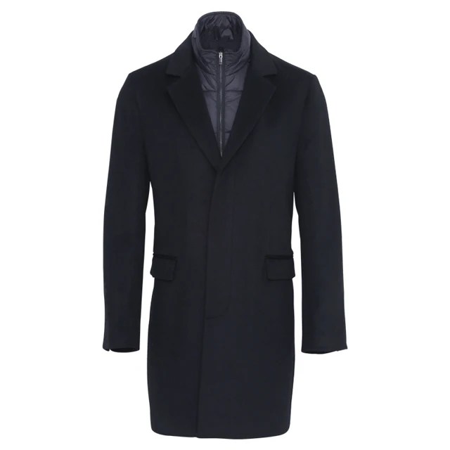 Huiquan new style outfit man wool blend jacket windtight man wool blend blazer for on the go gentleman