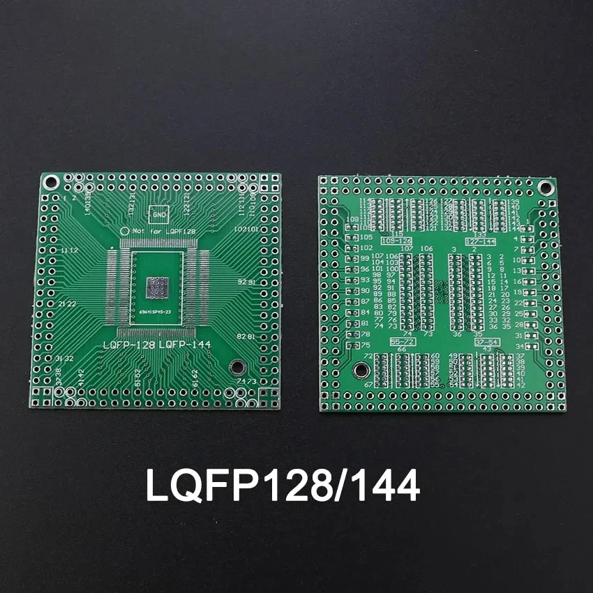 QFP TQFP LQFP FQFP 32 - 100 LQFP128/144 TSOP56 SOP56/TSOP56/TSSOP56 SMD Turn to DIP Adapter PCB Board Converter Plate