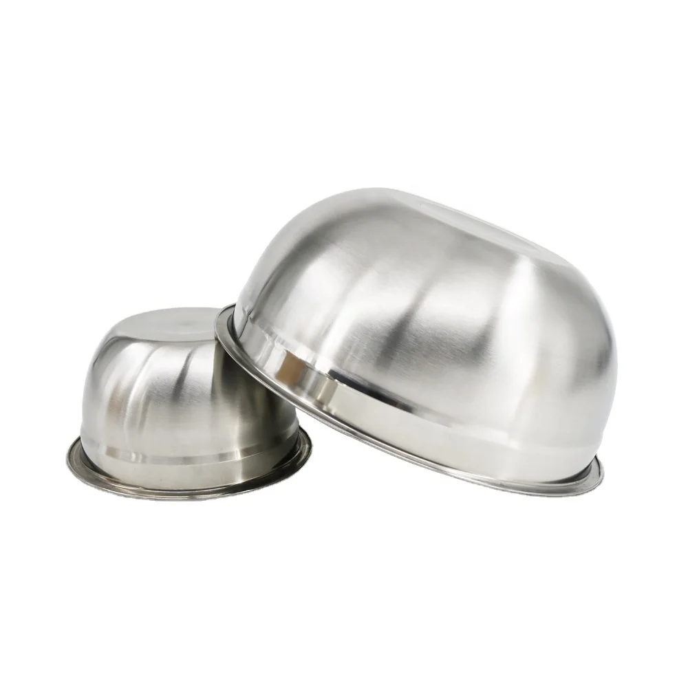 Оптовая продажа с завода, набор микшерных чашек из нержавеющей стали с SS201