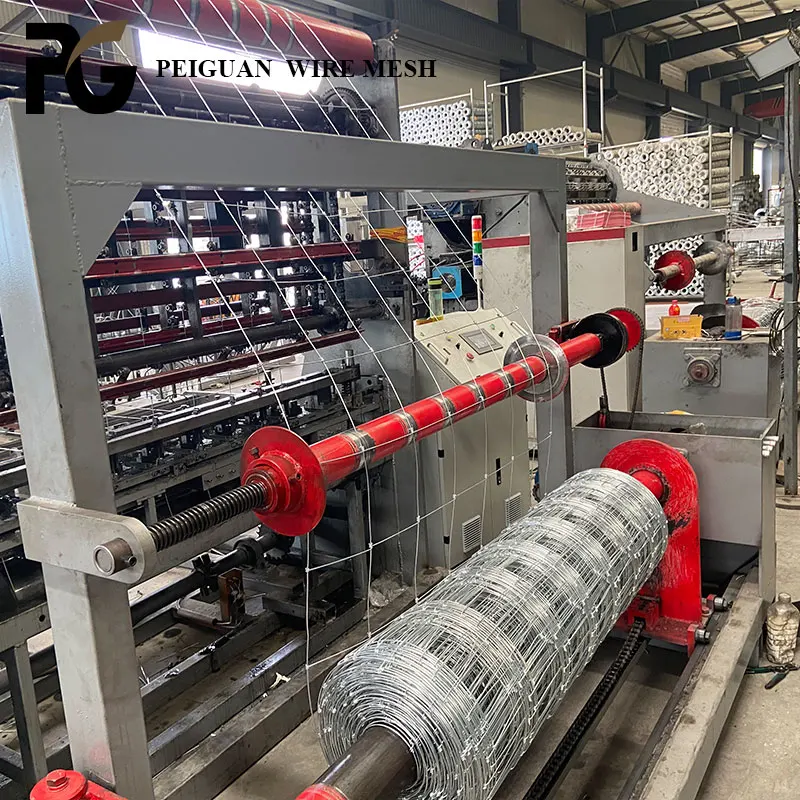 Portable Outdoor 8ft Veld Span Field Fence 100 m Farm Fencing Net game fence wire for Sale