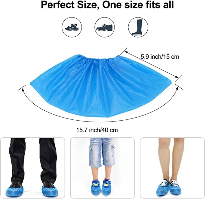 Одноразовый нескользящий Водонепроницаемый защитный чехол для обуви
