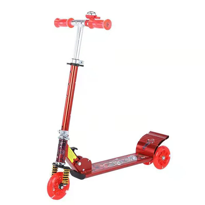 New model PU Flashing Wheel Baby Scooter Outdoor scooter kids kick scooter