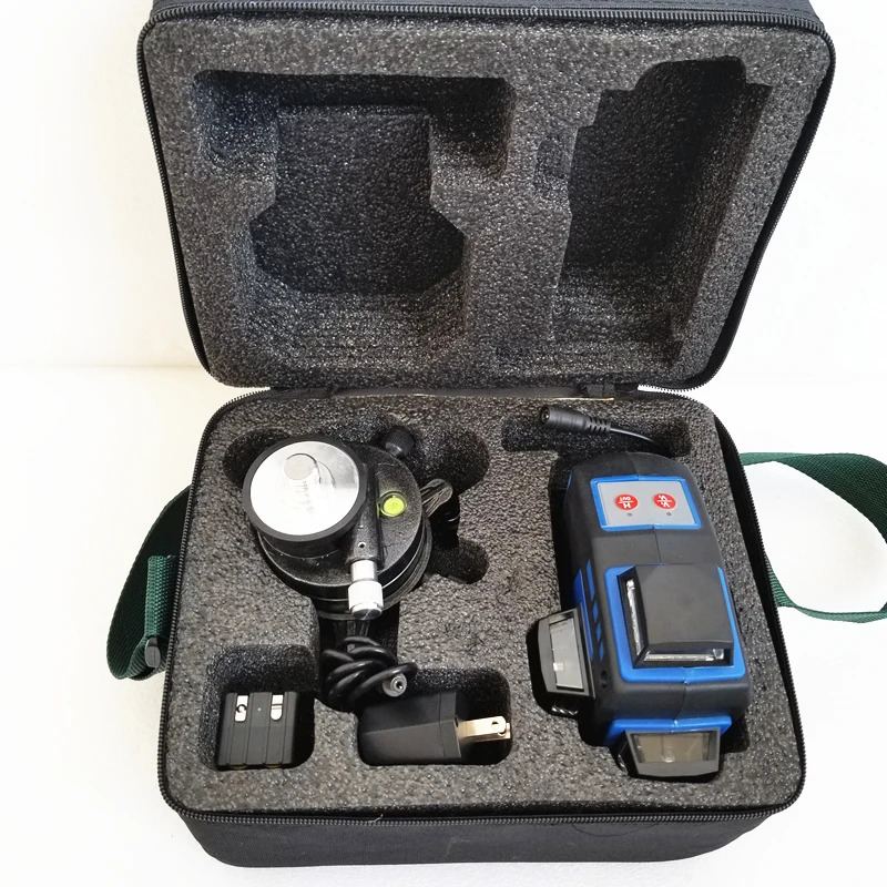 Dzachina линейный нивелир с голубым светом Ld 2d 8/3d 12 линий 3d 360 градусов самонивелирующийся лазер