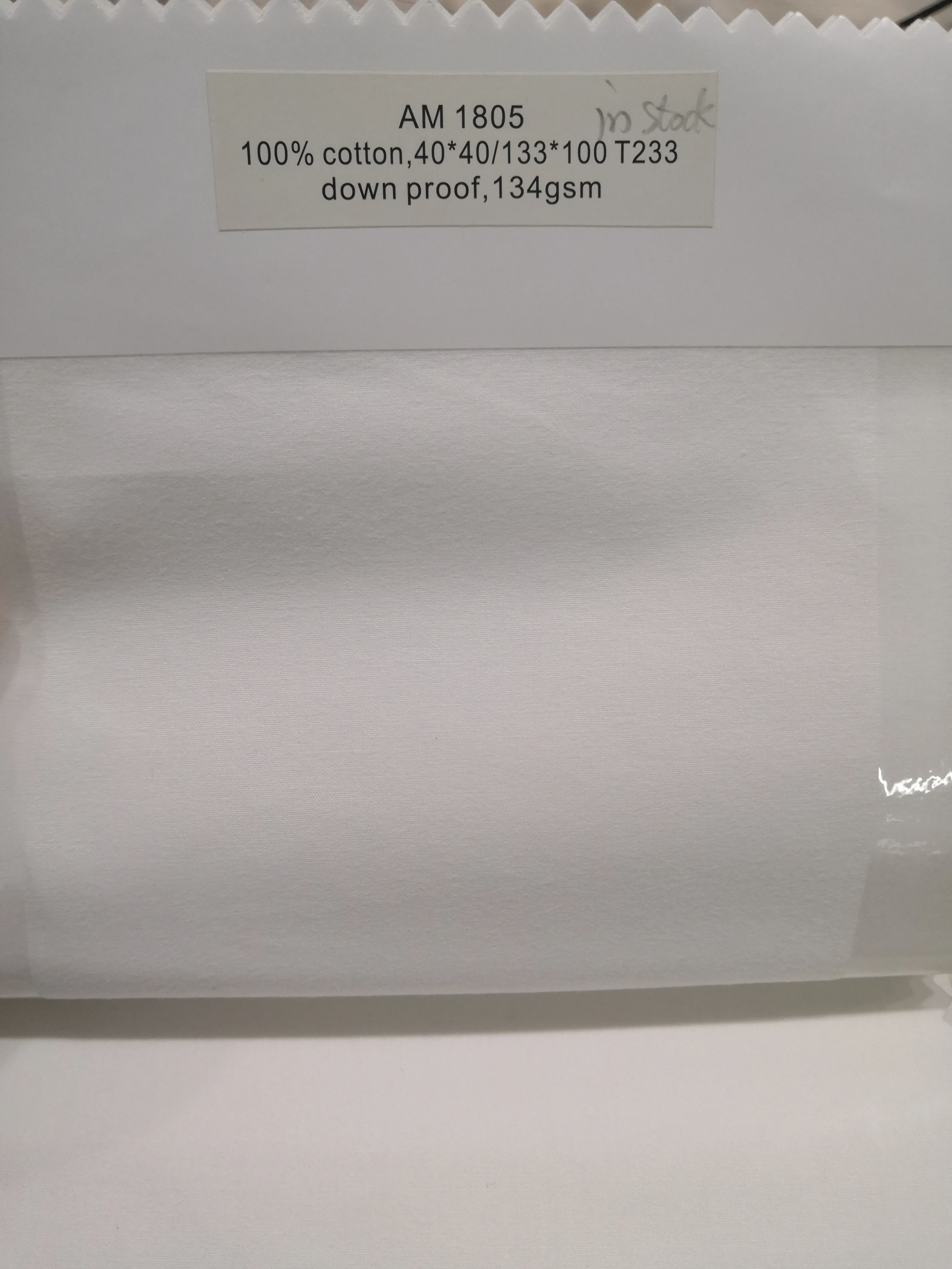 100 cotton 40x40 133x100 down proof fabric 233tc for hotel bedding sanforized