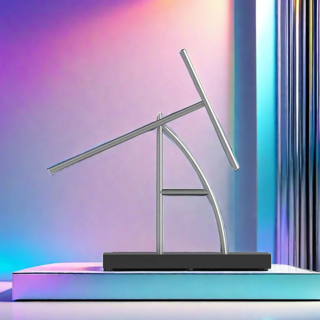 High-end Creative Office Home Desktop Decoration Newton Pendulum Chaos Pendulum Permanent Perpetual Motion Kinetic Art Decor