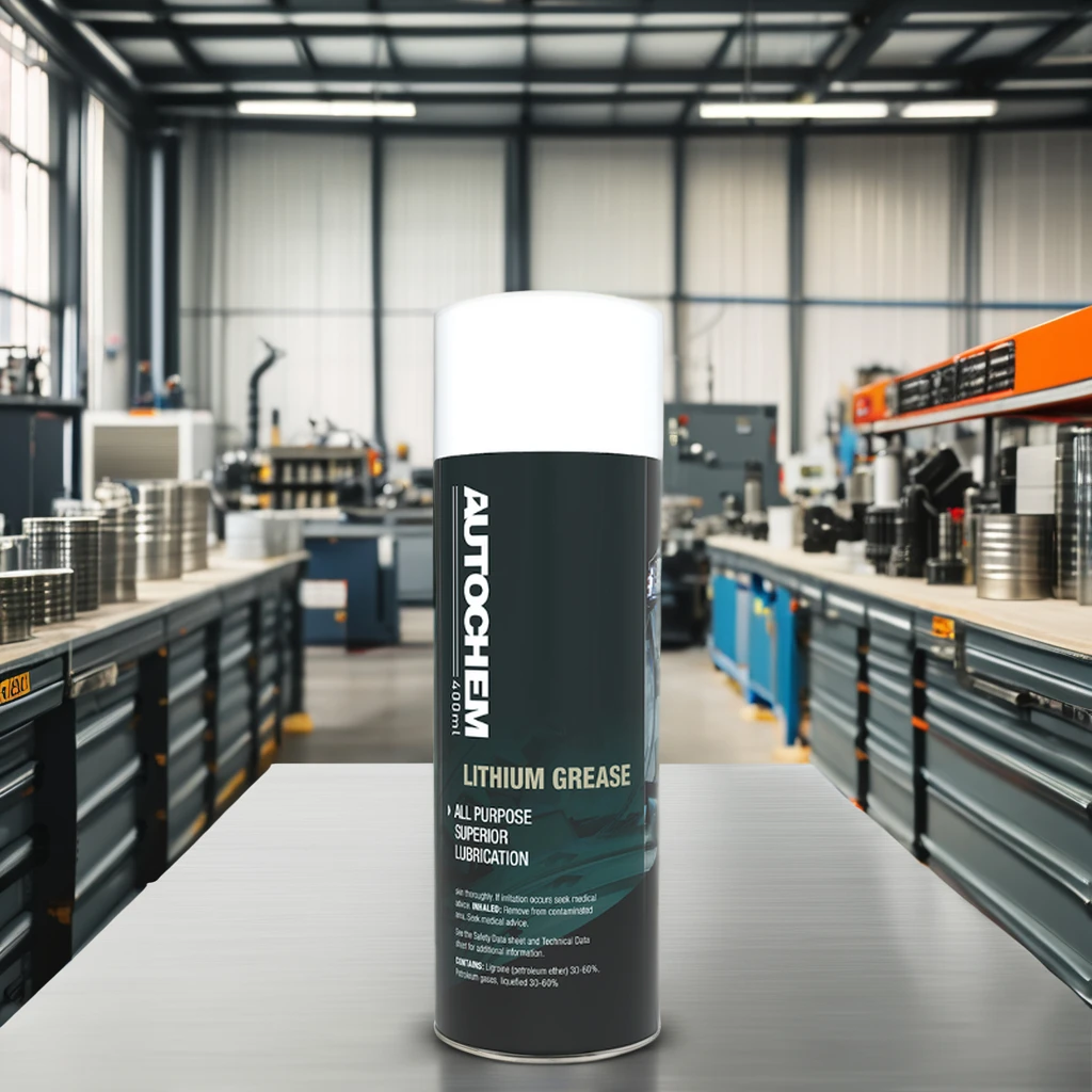 Autochem Aerosol Multi-purpose White Lithium Grease Lubricant Spray