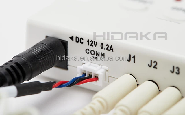 HIDAKA auto shut off valve Water Leak Detection alarm Water Leak Detector machine with 6m sensors