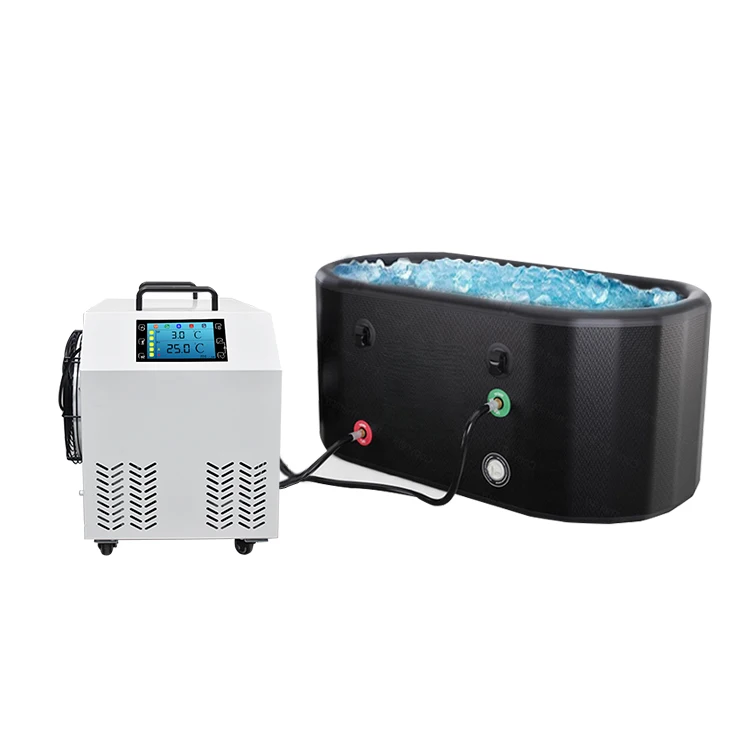 High Quality CE Qualified 110v 220v Water-Cooled Ice Bath Chiller Quick Easy Installation for Athlete Muscle Recovery