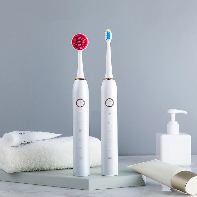 Production line of silicone rubber big head makeup electronic toothbrush set