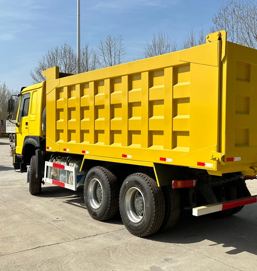 China Howo 2023 Used Dump Truck 10 Wheeler 12 Wheeler 8x4 6x4 371 Hp 30 35 40 50 Ton Tipper Trucks For Sale