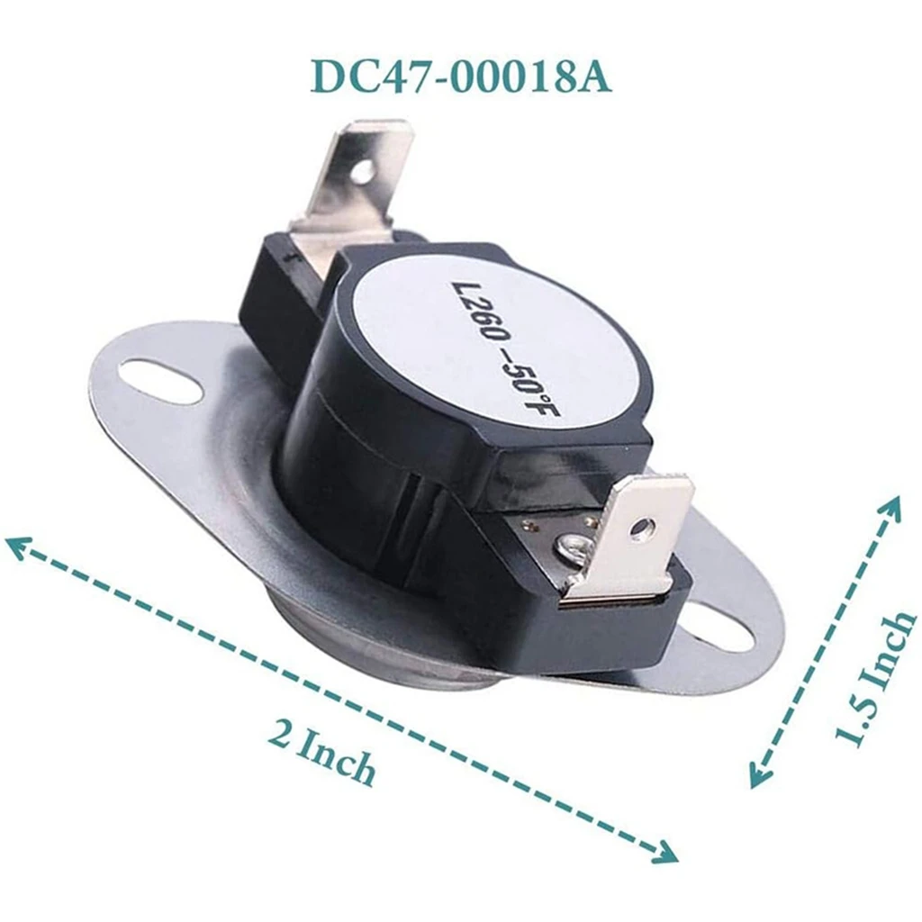 DC47-00016A DC96-00887A DC32-00007A DC47-00018A Thermal Fuse Dryer TThermostat Dryer Kit Replacement Part Part