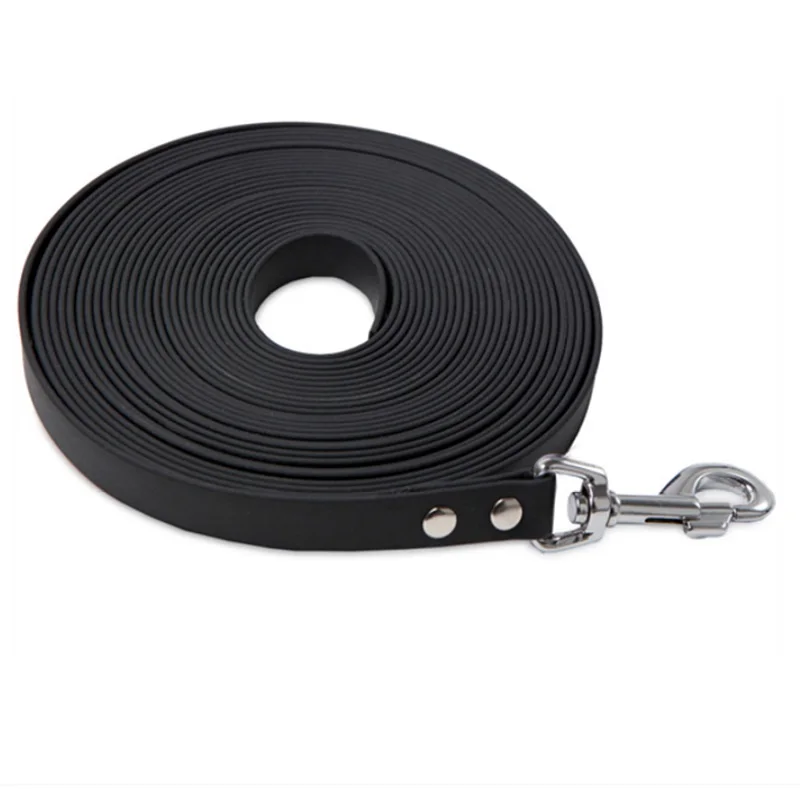 
Waterproof PVC Pet Dog Leash small Large Puppy Dog Leash Recall Training Tracking Obedience Long Lead Easy to clean Rope 