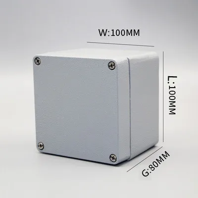 2016 New Arrival Newest Die Cast Aluminum Waterproof Junction Box Custom Project Enclosure