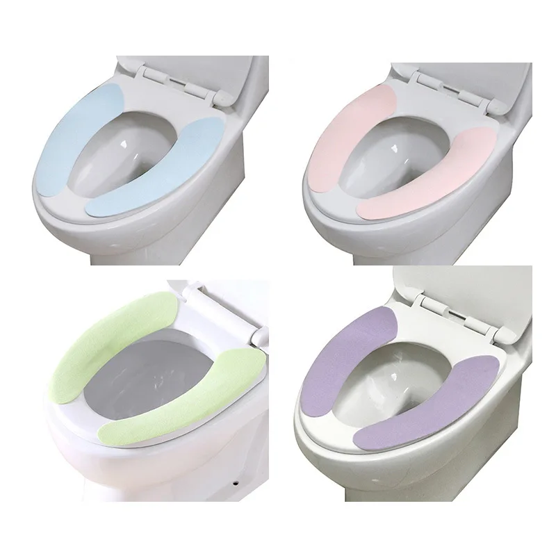 Winter toilet seat ring toilet cover toilet seat cushion paste type non marking universal