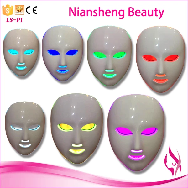  Новинка 2021 домашняя Антивозрастная маска для лица Niansheng со светодиодной подсветкой лечебная светодиодная терапевтическая