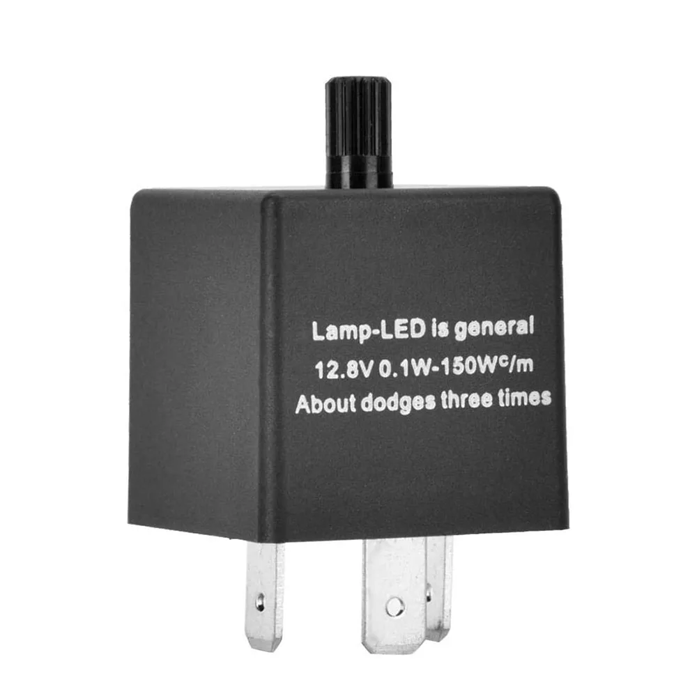  Автомобиля 12V 10A 3 pin электронный светодиодный проблесковый маячок реле регулируемое