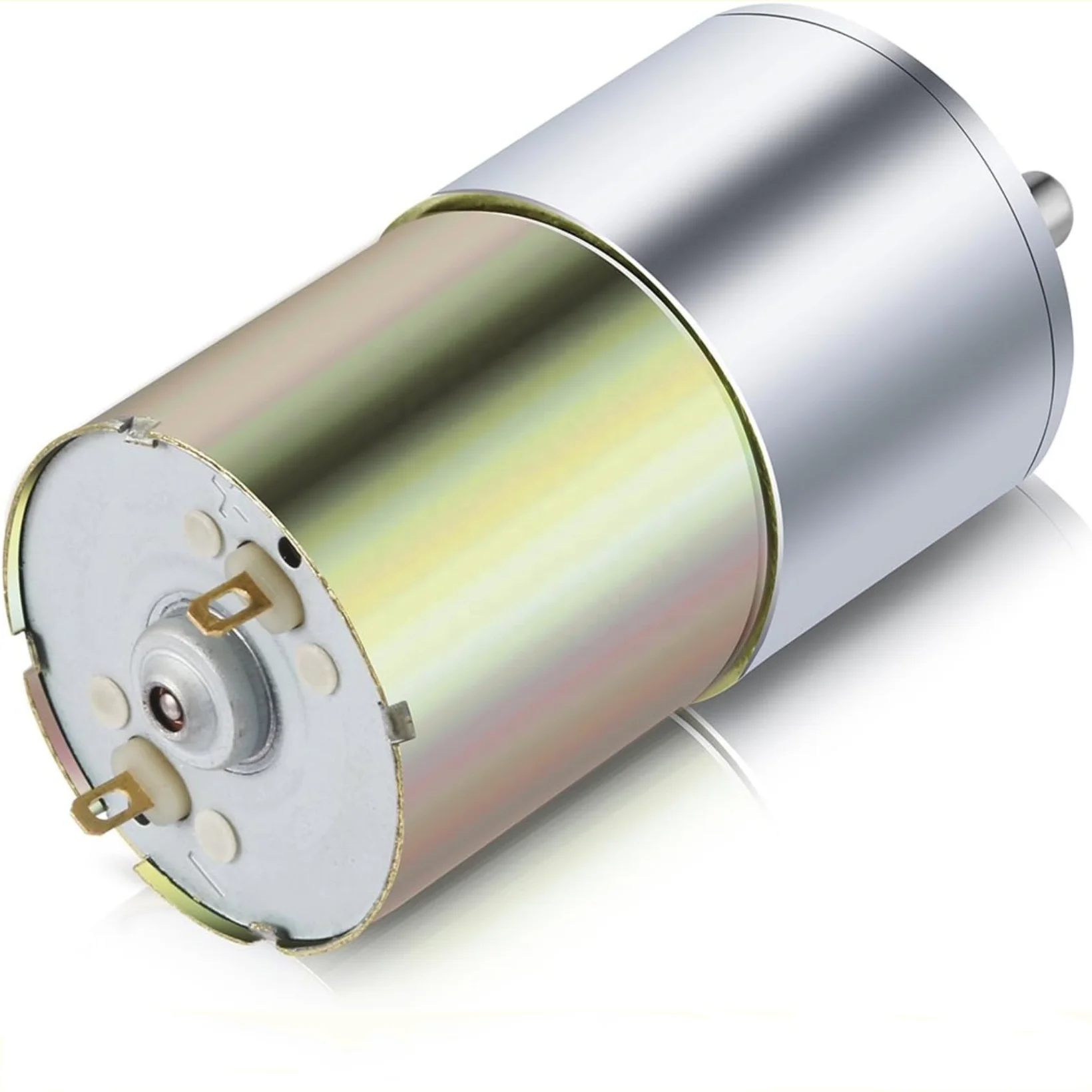 DC 12V 120RPM Gear Motor High Torque Electric Micro Speed Reduction Geared Motor