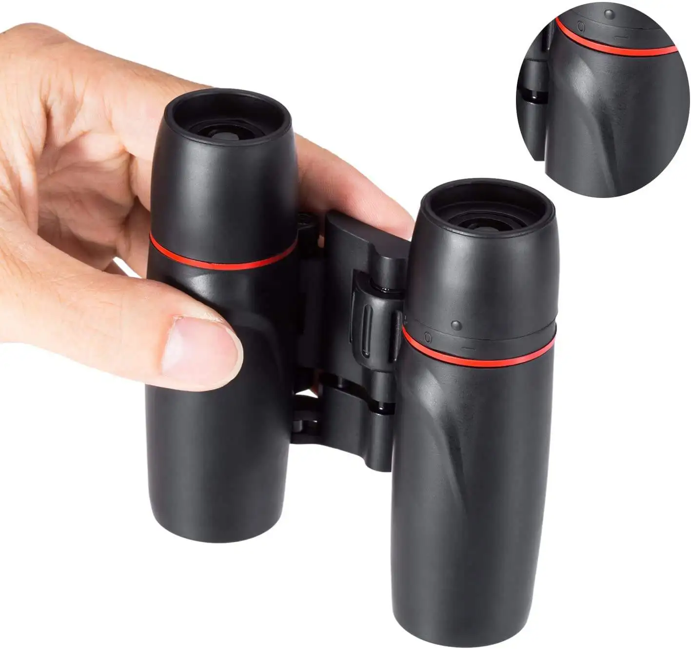 40x22 HD 2000M Long Range Folding Mini Telescope Powerful Binoculars