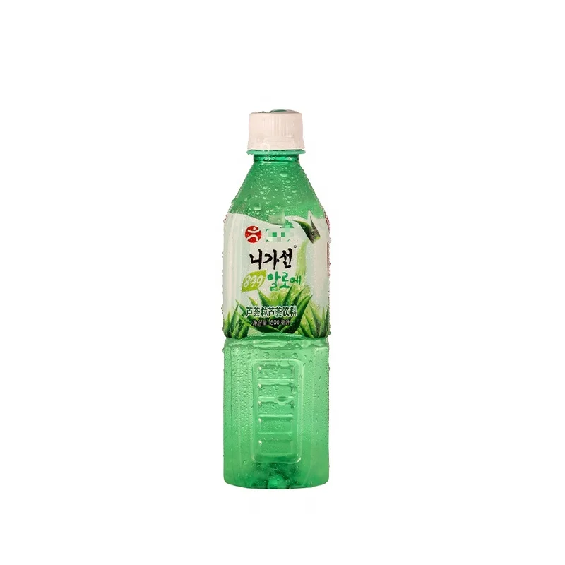 Wholesale Beautifully Packaged Private Label Original 500ml Aloe Vera Juice,pack of 24