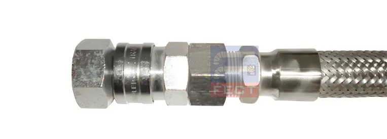 Stainless steel Flexible Corrugated Braided Metal Hose for industrial use water metal hose