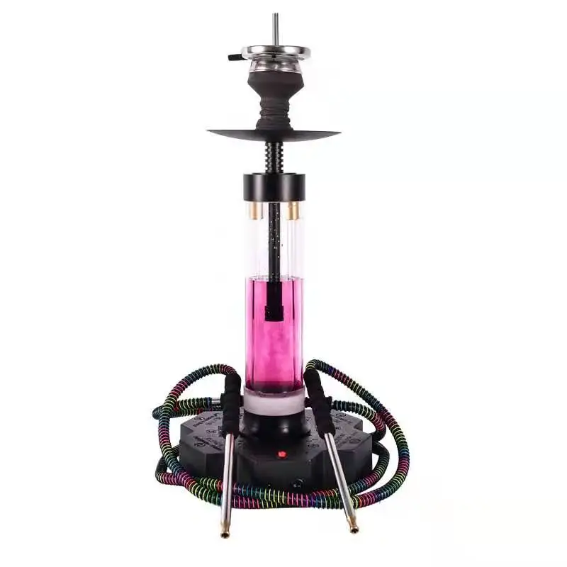 2021 New design Hookah Shisha Hookah Aluminum Hookah With Laser Base